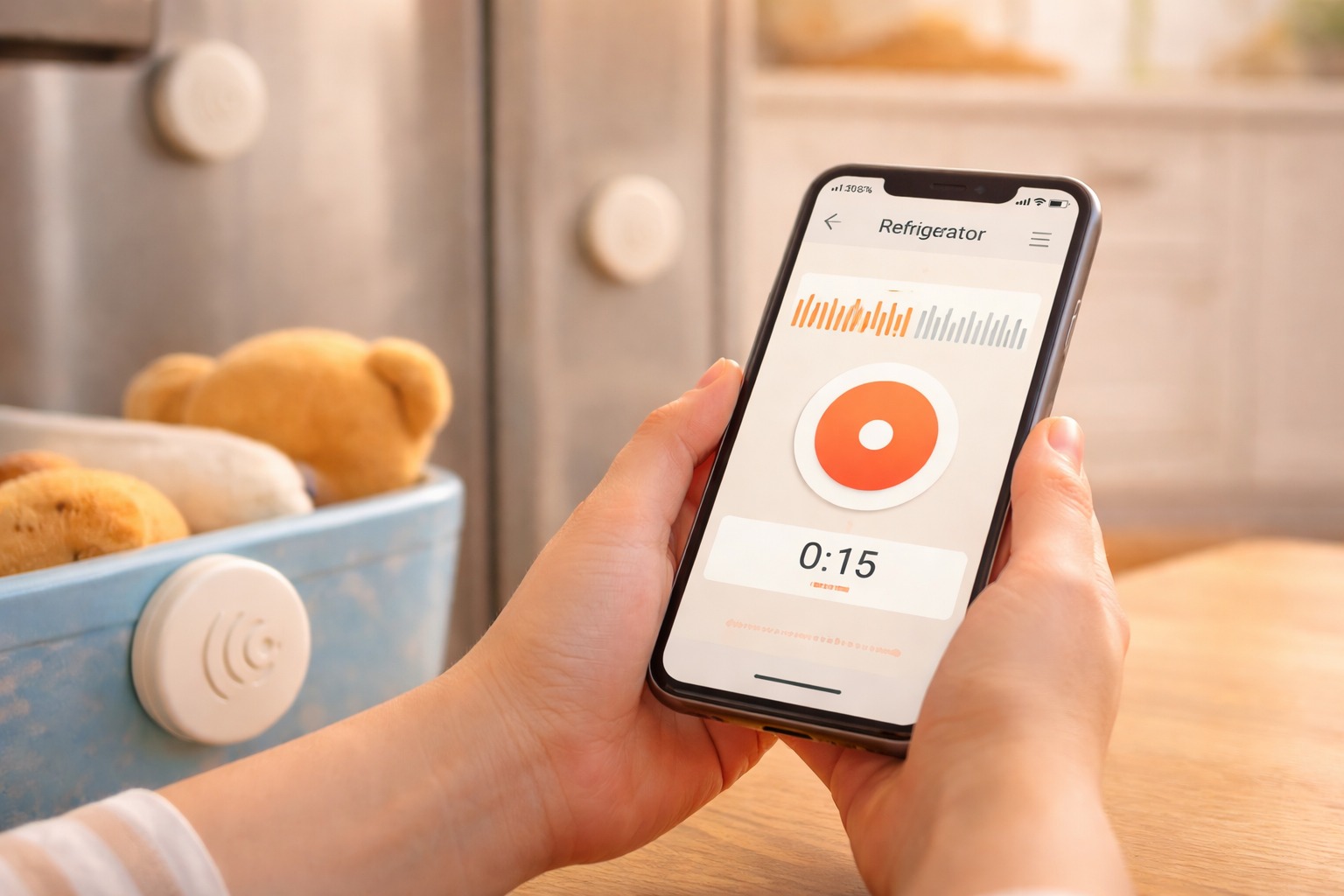Record your voice in the NidoVoix app