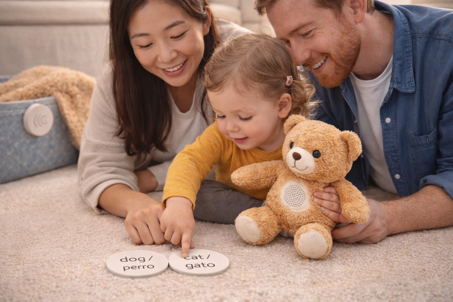 Bilingual family using NidoVoix