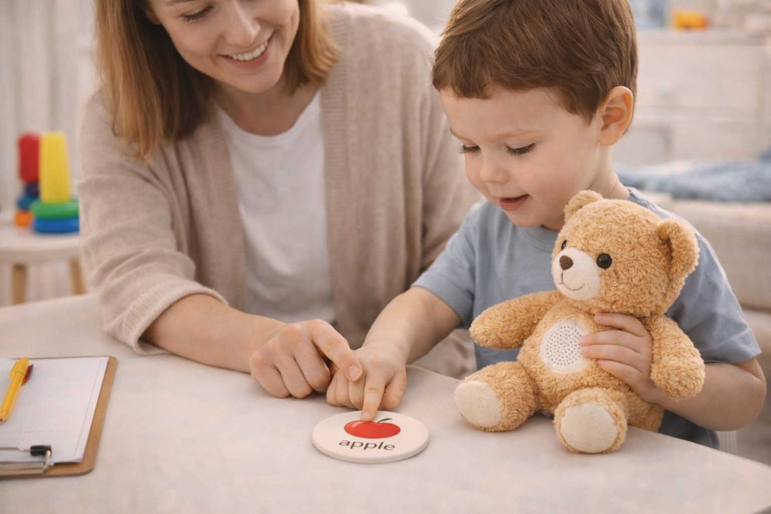 Speech therapy with NidoVoix